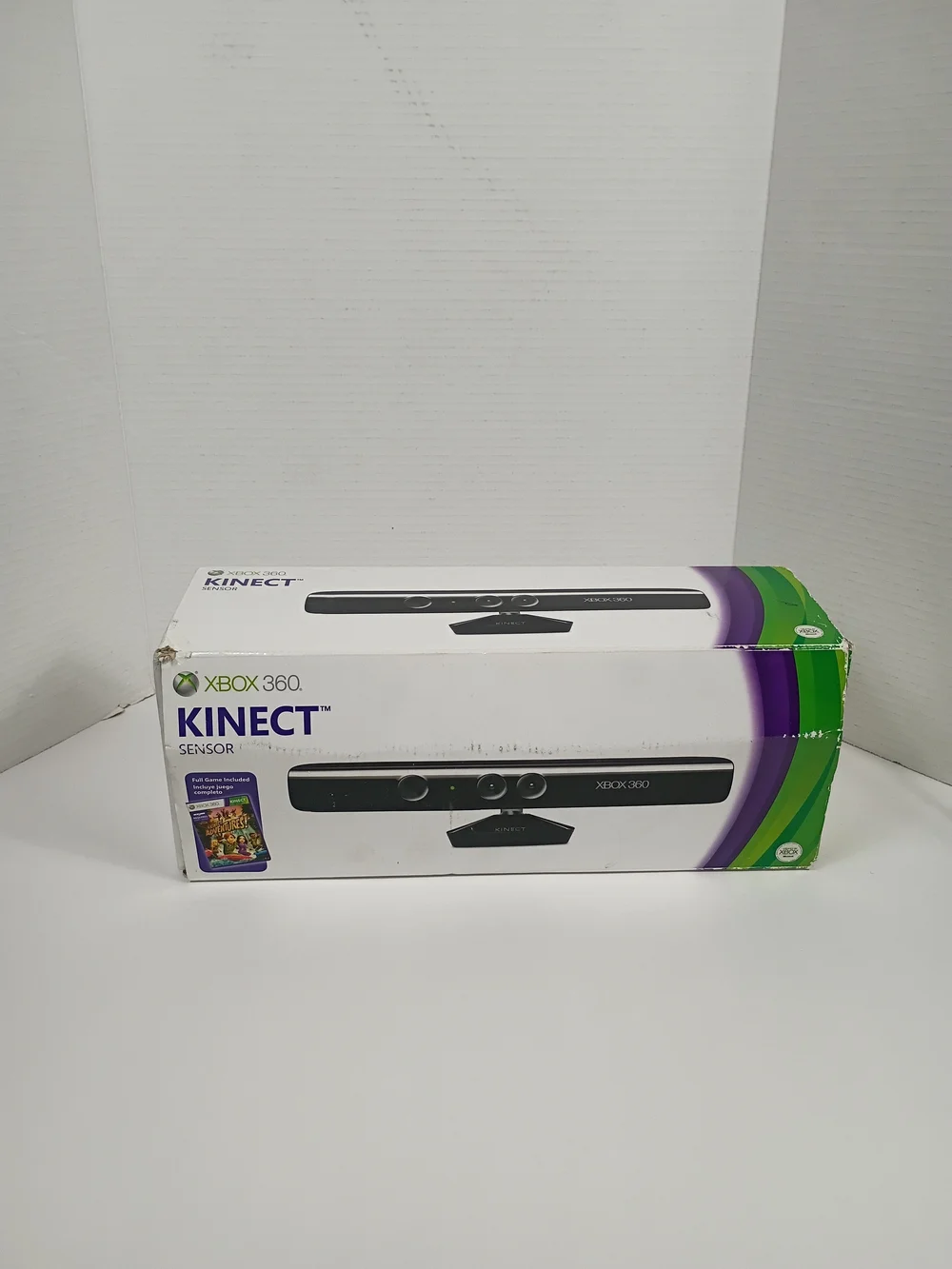 Xbox 360 Kinect Sensor - Black... No Game Only The Kinect